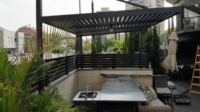 פרגולות אלומיניום בהרכבה עצמית